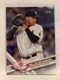 #54 Dellin Betances New York Yankees 2017 Topps Series One Baseball Card