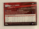#57 C.J. Cron Los Angeles Angels 2017 Topps Series One Baseball Card