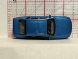 Blue Sedan Racer Unbranded Diecast Car