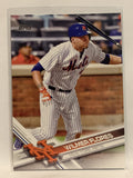 #172 Wilmer Flores New York Mets 2017 Topps Series One Baseball Card