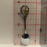 Rimby Alberta Wild Rose Canada collectable Souvenir Spoon PA