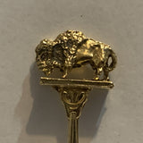 Fort Macleod Alberta Canada Bison  collectable Souvenir Spoon PA