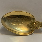 Fort Macleod Alberta Canada Bison  collectable Souvenir Spoon PA
