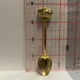 Fort Macleod Alberta Canada Bison  collectable Souvenir Spoon PA