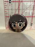 Cartoon little boy Button Pinback