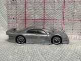 Silver Mercedes CLK-GTR Street Version Maisto Diecast Car