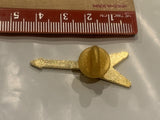 Brown Guitar Lapel Hat Pin CQ