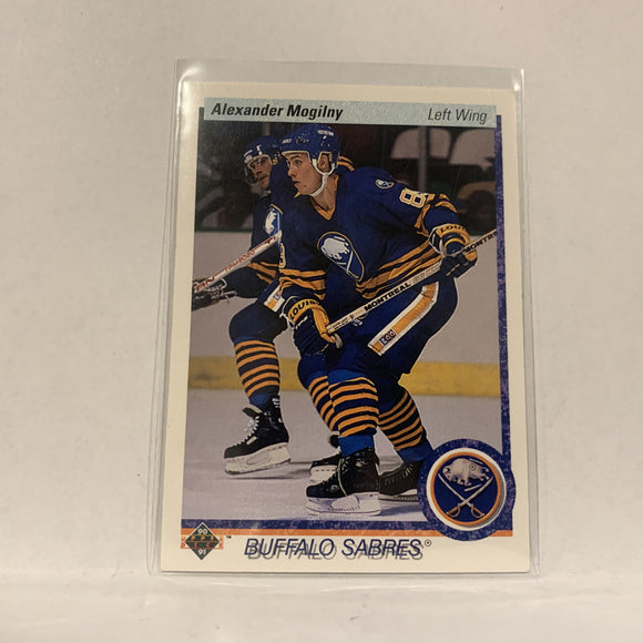 #24 Alexander Mogilny Buffalo Sabres   1990-91 Upper Deck Hockey  Card A1X