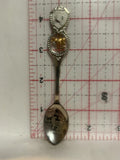 Wisconsin Deer Dairy Cow Souvenir Spoon