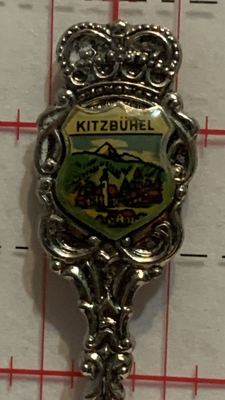Kitzbuhel Austria Mountain Town Fork R7 AW  Souvenir Spoon