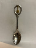 Wisconsin Deer Dairy Cow Souvenir Spoon