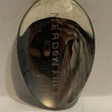 Meadow Lake Saskatchewan Prairie Lily Flower Canada collectable Souvenir Spoon PB