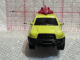Yellow Beach Patrol Toyota Tacoma BDV65 Matchbox Diecast Car
