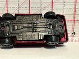 Red Truck Racer Motor Max Diecast Car