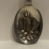 Christmas 1976 Three Wise men Candle collectable Souvenir Spoon PB