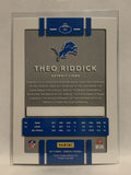 #41 Theo Riddick Detroit Tigers 2017 Donruss Football Card