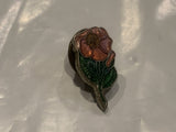 Alberta Wild Rose Lapel Hat Pin CQ