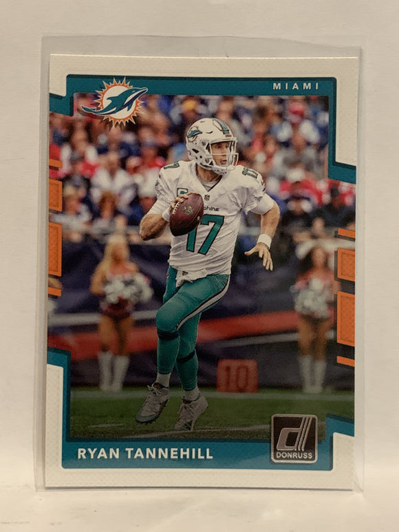 #14 Ryan Tannehill Miami Dolphins 2017 Donruss Football Card