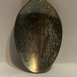 November Chrysanthimum Flower collectable Souvenir Spoon PB