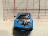 Blue Super Power 97 Racer Unbranded Diecast Car