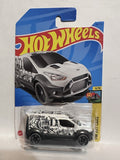 White Hot Wheels Ford Transit Connect HW Art Cars 6/10 64/250 HKH50 2021 Hot Wheels Diecast Car