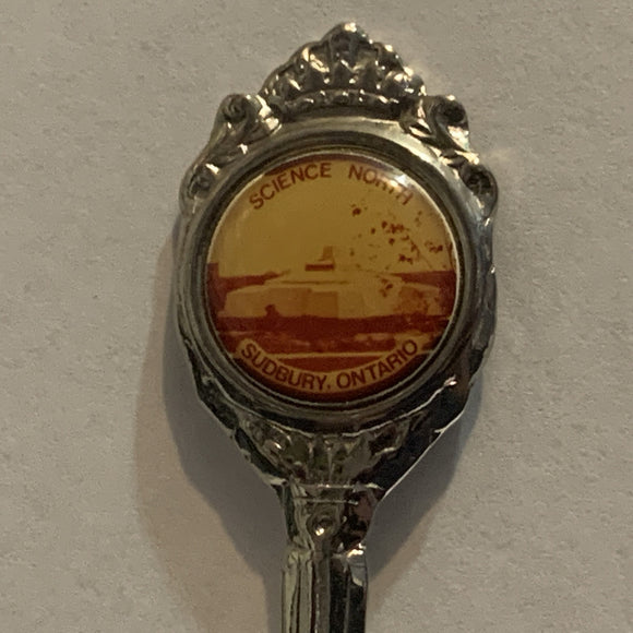 Science North Sudsbury Ontario collectable Souvenir Spoon PB