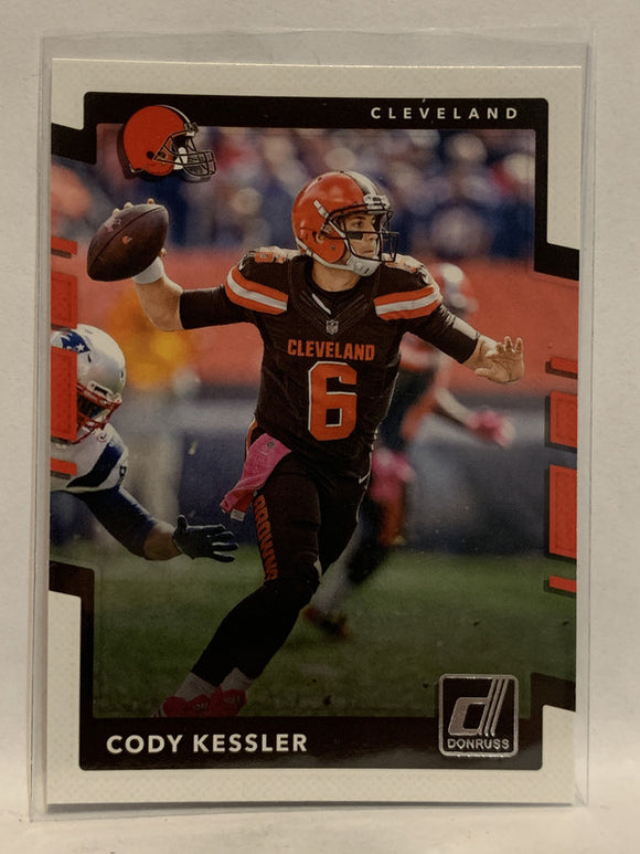 #8 Cody Kessler Cleveland Browns 2017 Donruss Football Card