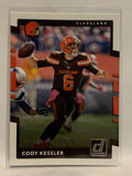 #8 Cody Kessler Cleveland Browns 2017 Donruss Football Card