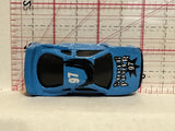 Blue Super Power 97 Racer Unbranded Diecast Car