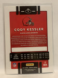 #8 Cody Kessler Cleveland Browns 2017 Donruss Football Card