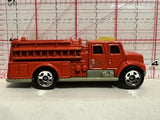 Red Fire Truck International Pumper Mcdonalds 2002 Matchbox Diecast Car