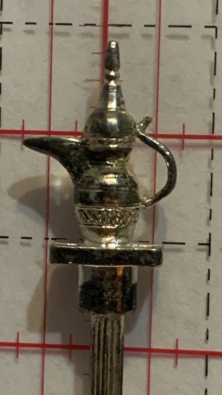 United Arab Emirates Pitcher Jug WAPW Silverplated Souvenir Spoon