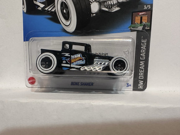 Black Bone Shaker HW Dream Garage 3/5 60/250 HKH21 2021 Hot Wheels Diecast Car