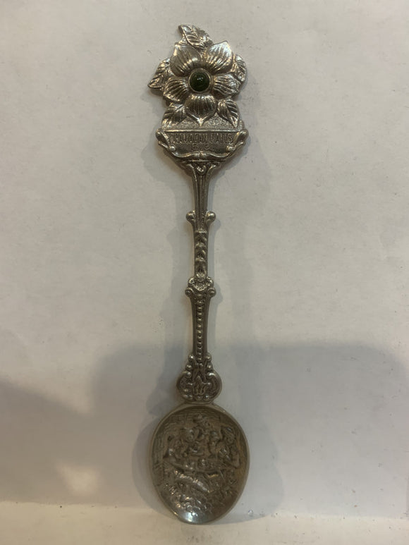 Okanagan Falls BC Dogwood Flower Souvenir Spoon