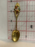 Calgary Alberta Canada Maple Leaf Souvenir Spoon