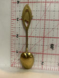 Calgary Alberta Canada Maple Leaf Souvenir Spoon