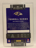 #43 Terrell Suggs Baltimore Ravens 2017 Donruss Football Card