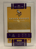 #46 Xavier Rhodes Minnesota Vikings 2017 Donruss Football Card