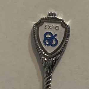 Expo 86 Vancouver BC collectable Souvenir Spoon PB