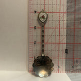 Eckville Alberta Wild Rose collectable Souvenir Spoon PB