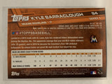 #94 Kyle Barraclough Miami Marlins 2017 Topps Series One Baseball Card