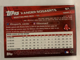 #61 Xander Bogaerts Boston Red Sox 2017 Topps Series One Baseball Card