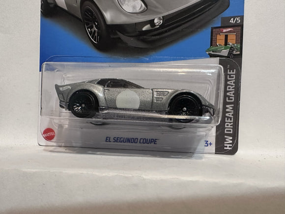 Silver El Segundo Coupe HW Dream Garage 4/5 105/250 HKG39 G1 2021 Hot Wheels Diecast Car