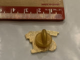 I Love Volleyball Lapel Hat Pin CR