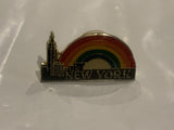 New York City Rainbow Lapel Hat Pin CR