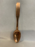 Brassy Teaspoon Souvenir Spoon