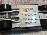 Black 8 Crate 2002 Hot Wheels Diecast Car