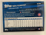 #238 Ben Zobrist Chicago Cubs 2017 Topps Series One Baseball Card