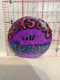 Bexson 2016 Rules Button Pinback