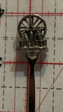 Fort Steel British Columbia Water Wheel   Souvenir Spoon
